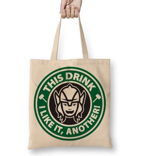 Thor This Drink I Like it Another Bez Çanta Uzun Saplı