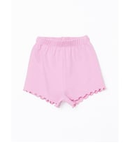 LCW ECO Pembe Beli Lastikli Basic Kız Çocuk Şort