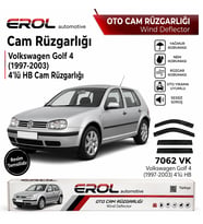 Volkswagen Golf 4 (1997-2003) 4'lü HB Mugen Cam Rüzgarlığı