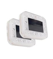 Solar Ledli Yanıp Sönen Araç İkaz Lambası