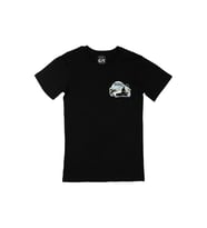 Fishing Cep Logo Tasarımlı Siyah Tişört