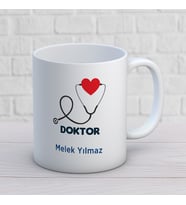 KİŞİYE ÖZEL DOKTOR MESLEK KUPA BARDAK