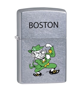 Zippo Boston Massachusetts Leprechaun Çakmak - 49007-00063-MODEL12