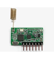 RX480E-868 Transceiver Modül 4 Kanal 868Mhz Alıcı Verici QIACHIP FSK Kablosuz Uzaktan Kumanda Öğren