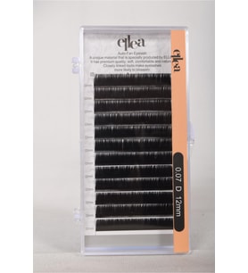 ÇEK BIRAK İPEK KİRPİK 0.7 KALINLIK D KIVRIM 12 MM UZUNLUK