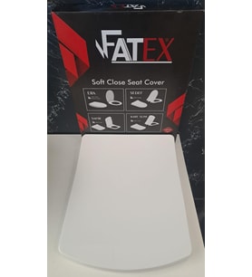 FATEX KARE SLIM SOFT ( 35 x 45 cm ) YAVAŞ KAPANAN PLASTİK KLOZET KAPAĞI
