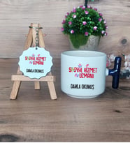 Sosyal Hizmetler Uzmanı Hediye Seti Kupa Bardak T Kulplu ve Anahtarlık Sosyal Hizmetler Uzmanına Hediye (Model 2)