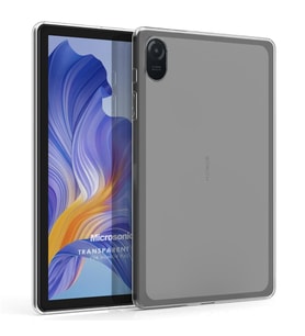 Microsonic Honor Pad 8 Kılıf Transparent Soft Şeffaf (Renksiz)