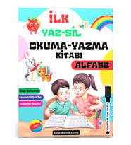 İLK YAZ-SİL Okuma YAZMA Kitabı