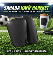 Küçük Boy Mini Futbol Tekmeliği – Çorap İçi Siyah Tekmelik