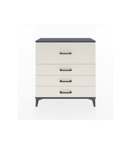 Arges Şifonyer 4 Çekmeceli 88x30x96 Antrasit-Aytaşı