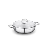 Korkmaz Perla 3 Litre Basık Pilav Tenceresi A1658 24x6,5 Cm