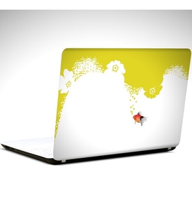 Balık Laptop Sticker 14 inch (35X26CM)