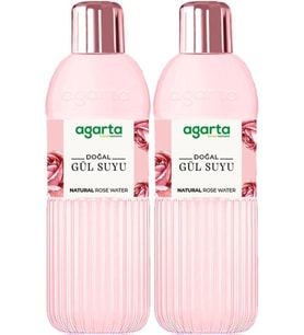 Agarta Doğal Gül Suyu 400ML (2 Li Set)
