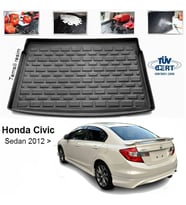 Honda Civic FB7 Bagaj Havuzu Paspası 2012-2016