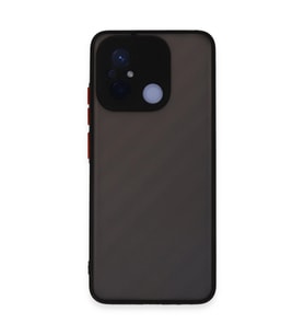 Xiaomi Redmi 12c Kılıf Montreal Silikon Kapak - Siyah