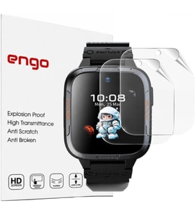 Honor Choice Kids Watch Plus İle Uyumlu Ekran Koruyucu TPU (5504AHPQ), Tam Kaplayan Akıllı Saat Koruması 2 Adet, Çizilmeye Dayanıklı Şeffaf Koruma
