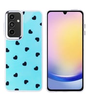 Lexroo Galaxy A25 Kılıf Airbag Tasarımlı Hadra Kılıf - Kalp