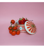 Bellisima Emaye Tencere 20 Cm (Pembe)
