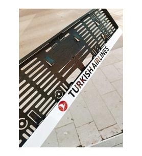 Plakalık Turkısh Aırlınes Takmatik Piyano Black Lazer Kesim Pleksi (2 Adet )