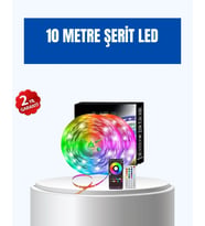 Sese Duyarlı 10m Smart Şerit Led Ios Android Kontrollü Rgb Işık