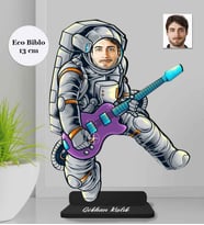 Kişiye Özel Astronot Erkek Ahşap Eco Biblo -1