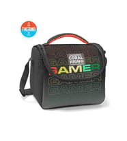 Coral High Kids Siyah Gri Gamer Desenli Thermo Beslenme Çantası 11780