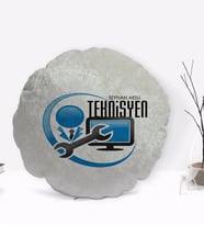 BK Gift Kişiye Özel İsimli Teknisyen Tasarımlı Dekoratif Kırlent Yastık-1