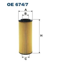 FILTRON OE6747 Yag Filtresi 263203A000 263203A001