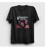 Presmono Unisex Siyah Cover Metal Symphony X T-Shirt 474260tt