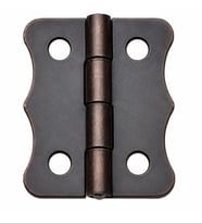 Antik Bakır 100 Adet Papatya Menteşe Düz 40x30 mm - Dekoratif Çerçeve Fener Sandık Kutu Menteşesi