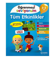 2-3 Yaş Öğrenmeyi Seviyorum Tüm Etkinlikler Uçanbalık Yayınları