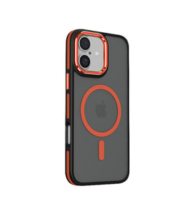 BİKAPAK MAGSTYLE IPHONE 16 TURUNCU KAPAK