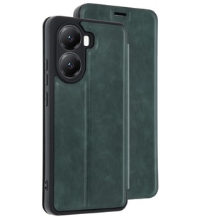 Pilelistore   Xiaomi Poco X7 Pro Kılıf Flip Cover - Koyu Yeşil