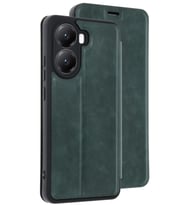 Pilelistore   Xiaomi Poco X7 Pro Kılıf Flip Cover - Koyu Yeşil