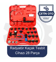 Radyatör Su Kaçak Test Cihazı 28 Parca