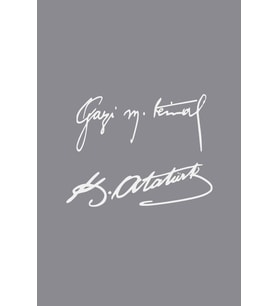 Gazi M.Kemal Atatürk Imza Sticker 15*6 Cm