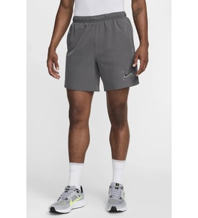 Nike Challenger Grid Mens Running Shorts Slip Astarlı Erkek Koşu Antreman Şortu Gri
