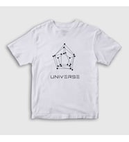 Presmono Unisex Çocuk Beyaz Universe K-Pop Pentagon T-Shirt 414507tt (Beyaz)