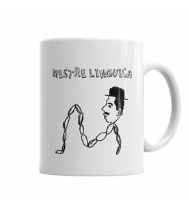 Mestre Linguiça Kupa Bardak Porselen