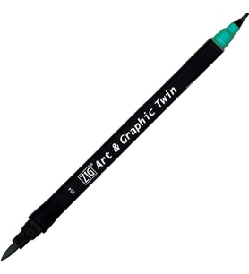 Zig Art & Graphic Twin Marker Çizim Kalemi 54 French Green 