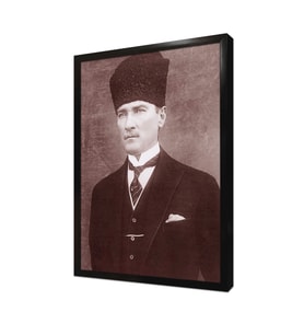 Atatürk Çerçeveli Mdf Tablo