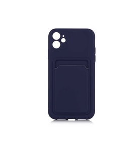 Apple iPhone 12 Uyumlu Kılıf Zore Ofix Kapak (Lacivert)