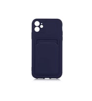 Apple iPhone 12 Uyumlu Kılıf Zore Ofix Kapak (Lacivert)