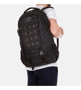 Lederax 50LT Geniş Hacimli Dağcı Çantası Sırt Çantası LD598 (Siyah)