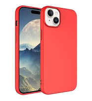 Coverzone Apple iPhone 15 Plus ?le Uyumlu K?l?f Z-Mara Lansman Vieri Tam Koruma Arka Kapak Kamera Koruma �?k?nt?l? P�r�zs�z Y�zey K?rm?z?
