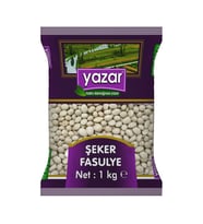 Yazar Şeker Fasulye 1 Kg x 12 Paket