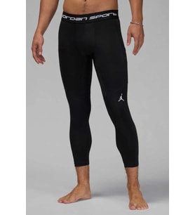 Nike Jordan Dri-FIT Sport 3QT Tight Erkek Siyah Spor Tayt