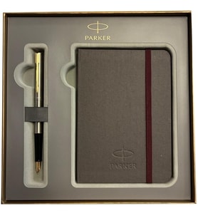 Parker Hediye Seti GT Gold Krom Dolmakalem + Defter