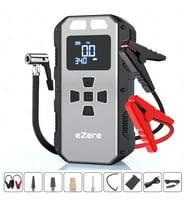 EZERE 4 in1 8000mAh Lastik Sisirme Pompası Ve Starter Akü Takviye Seti-(5775) - SSSSSS1096-1907